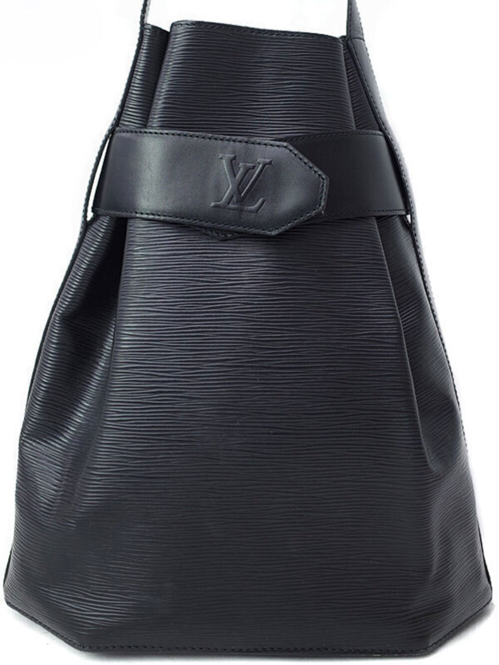 Louis Vuitton Epi Sac Depaule Shoulder Bag Leather Blue